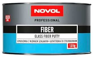 Novol Fibreglass Putty Car Body Filler Van, Boat High Strength Reinforced Repair 1800g