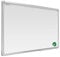 ALLboards Magnetisches Whiteboard, Ceramic Emaillierte Oberfläche 180x100cm Magnettafel mit Alurahmen Premium EXPO, Trocken Abwischbar, Projektionswand