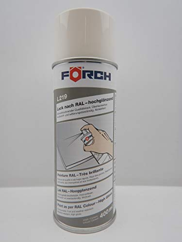 FORCH CREMEWEIß Weiss RAL 9001 Lack LACKSPRAY Spray SPRAYDOSE 400ML (1)