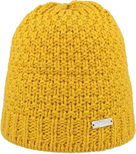 Eisglut Damen Mareikel Strickmütze, Ocker, M 57-58cm