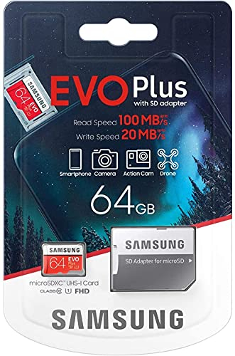 Amazfit Samsung Evo Plus 2020 64GB Flash-Speicher MicroSDXC Class 10 UHS-I