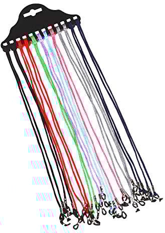 12 Pieces Nylon Spectacle Frame Cord Sunglasses Holder Cord Eyeglasses Neck Cord String for Decoration and Sports
