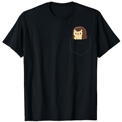 Igel in der Tasche Niedliche Taschen Igel T-Shirt