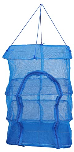 BESPORTBLE Hanging Plant Dryer Net: Hanging Mesh Dry Net, 3 Layer Folding Drying Rack for Clothing Food Dehydrator