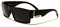 Locs Sonnenbrille Mode Stadt Rapper Poker Damen Herren 8LOC91026, Gestell schwarz glänzend