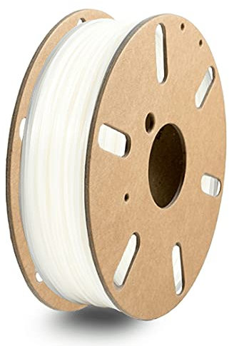 Filamentive PLA - Natural/Transparentes - 1.75mm 3D Drucker Filament, Recyceltes Material + Spule aus 100% recycelbarem Karton - Ermöglicht Nachhaltiges Drucken (1KG)