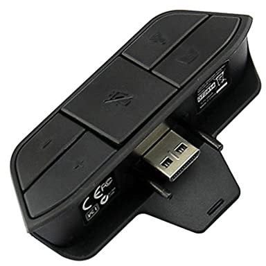 N+B Stereo Headset Adapter for Xbox One Controller, Black Headphone Converter for Xbox One Wireless Controller Gaming Headset