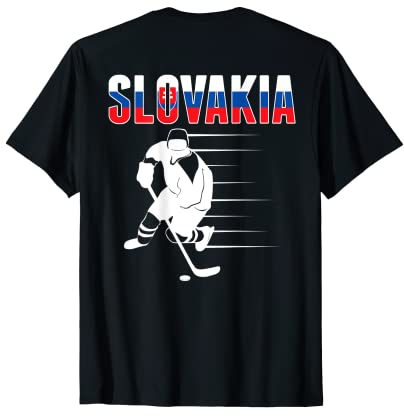 Slowakei Eishockey-Liebhaber Trikot – Slowakische Hockey-Team-Fans T-Shirt
