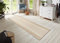 Hanse Home Teppich Läufer Band 80x400cm – Teppichläufer Weicher Kurzflor Teppich Modernes Design Läufer für Flur, Schlafzimmer, Kinderzimmer, Badezimmer, Wohnzimmer, Küche Dekoläufer – Ivory