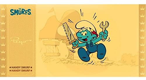 CARTOON KINGDOM Les Schlümpfs – Der Baumeister – Golden Ticket