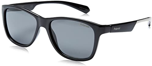 POLAROID KIDS Kinder Brille PLD 8052/S Größe 47-13 mm Schwarz Ivory polarisiert