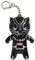 Lip Smacker Marvel Collection, Black Panther Flavoured Lip Balm for Kids with Keychain, Moisturizing and Refreshing, Single Blister Pack