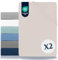 Dreamzie - Spannbettlaken 160x200cm 2er Pack - 100% Polyester Mikrofaser - Oeko TEX Zertifiziert - Bettwäsche 160x200 - Beige