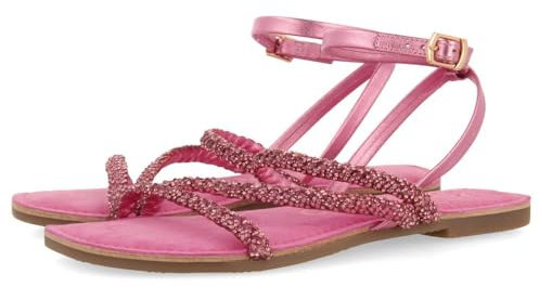 GIOSEPPO Sandalias Fucsia DE Piel con PEDRERÍA para Mujer SORLINGAS