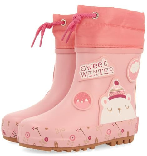 GIOSEPPO Emod, Stivaletti Bassi con Lacci Bimba 0-24, Rosa, 25 EU