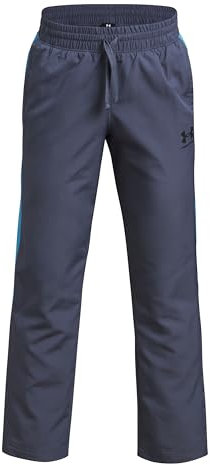 Under Armour Boys' Rival Woven Pant, Tracksuit Bottoms for Sports, PE, and Training Sessions, Water-Repellent Boys' Joggers