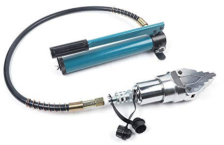 Hydraulischer Flansch Streuer Integraler Tragbarer Hydraulischer Flansch Streuer 12-Ton Split Typ Hydraulischer Flansch Streuer mit Hydraulikpumpe, Reparatur Erweiterung Feuerwehr Rettungswerkzeug