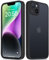 Mootobo für iPhone 14 Hülle mit Kameraobjektiv, Rundumschutz, 10 Fuß Lange Handyhülle mit Fallschutz in Militärqualität mit Anti-Fingerabdruck-Mattrückseite 6,1 Zoll – Schwarz