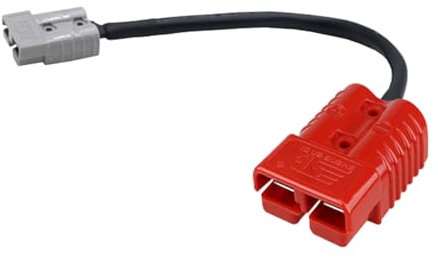 HYDTGZ Connecteur Anderson 50A vers 120A /175A/350A Câble de Conversion pour Chariot Élévateur Électrique Prise Anderson [Surintensité 30A],50a to 120a