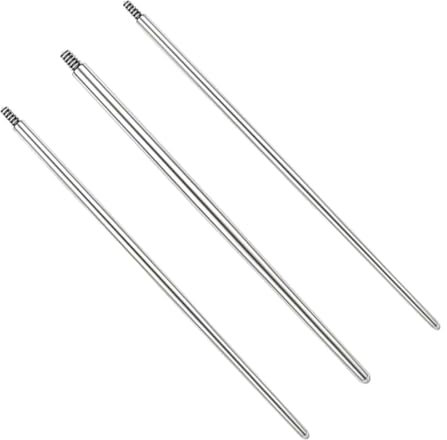 IEBTAWN 3 Piezas De Pinzas De Inserción Cónicas De Acero Quirúrgico para Piercing - Herramientas De Ayuda para Perforaciones Corporales - Plata