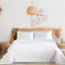 Colcha Boutis para Primavera y Verano Bicolor Reversible Liso Extra Suave + 1 Funda Cojin 50x70 cm - Colcha Ligera Entretiempo (Cama 90, 180x260cm)