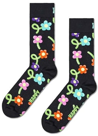 Happy Socks BALLOON FLOWER SOCK (DE/NL/SE/PL, Numerisch, 36, 40, Regular, Regular, MEHRFARBIG)