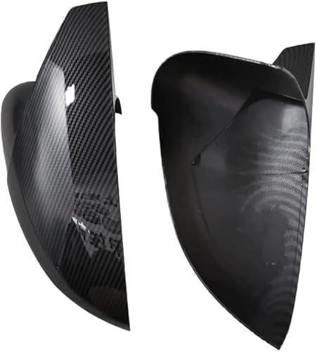 Auto Spiegelkappen für Audi A4 A5 B9 Side Mirror Caps (Carbon Look) 2017 2018 2019 S4 S5 RS5 Seitenspiegel Abdeckung Rückspiegel Abdeckkappe Ersetzen Sie die Tuning Zubehör