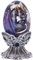 Nemesis Now Elemental Dragonlings – Air Purple Dragon Glas Eierkrug, Harz, Lila, aus feinstem Harz gegossen, fachmännisch handbemalt
