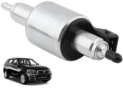 QOTSTEOS Universal-Auto-Lufterhitzer-Dieselpumpe, 12 V/24 V elektrische Impuls-Dosierpumpe, Benzin-/Diesel-Kraftstoffpumpen-Kit für 2-5 KW Webasto Eberspacher(Size:12V)