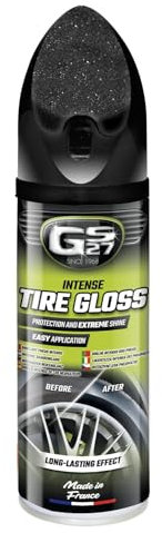 GS27 - Brillant Pneu Intense avec applicateur, Protection et Brillance extrêmes - Facile à appliquer 400 ML