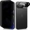 Teenrpov [2+2 Stück Schutzfolie für Google Pixel 9 Panzer Schutz Glas Sichtschut und Kameraschutz Schutzglas, Privacy Anti-Spy Screen Protector Displayschutzfolie für Google Pixel 9