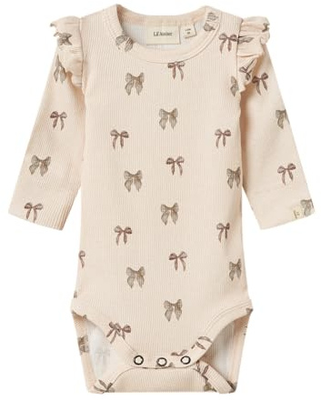 Lil' Atelier Baby Damen Nbfgavo EKO Ls Slim Body Lil Noos, Silver Peony, Numeric_56