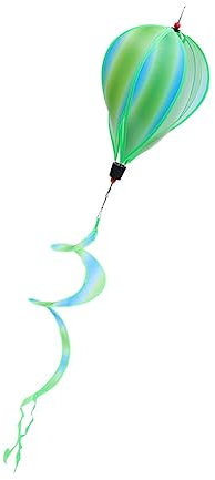 Cabilock Montgolfière Colorée Décoration De Jardin avec Moulin à Vent Accessoire Festif pour Extérieur Et Événements Plein Air
