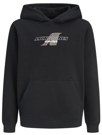 JACK & JONES Jcotier Front Print Sweat Hood Sn Jnr