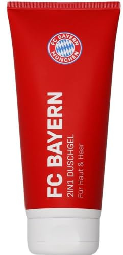FC Bayern München 2in1 Duschgel und Shampoo | rot | Hair & Body Showergel | FCB