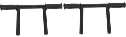 JOINPAYA 2 Stück Schiebegriff für den Kinderwagen Geld zappeln Roller kinderwagen ersatzteile zubehör für kinderwagen Griff für Reisekinderwagen Kinderwagen Armlehne Plastik Black
