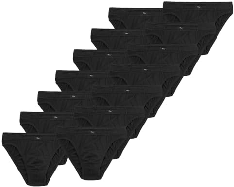 s.Oliver Herren Slip – 14er Pack, Klassisches Design ohne Eingriff, 100% Baumwolle, Bequeme Passform, Pflegeleicht