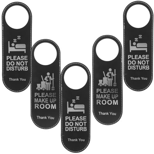 CLISPEED Cartello Per Porta &Quot; Prega Di Non Disturbare&Quot;: Confezione Da 10 Cartelli Per Porta D'Ufficio Prega Di Preparare Un Cartello Per La Stanza Per La Camera Da Letto