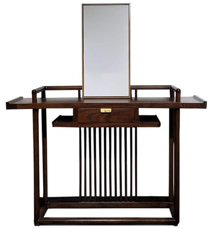 KOWJIFH Entrance Hallway Tables Coffe Tables TV Cabinet Bookcase Computer Table Entertainment Center TV Stands Flower Plant Stand Storage Cabinet Display Shelf with Drawers Entry way Console Table