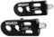 2 tensores de cadena de bicicleta ligeros para bicicletas de montaña BMX, color negro, 72,7 x 26,5 x 14,2 mm