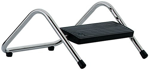 ALCO-Albert - Fußstütze Tritty höhenverstellbar 35,5 x 17 x 34 cm | Ergonomische Fußablage mit rutschfester Trittplatte, 4-fach höhenverstellbar (5-14 cm)