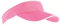 MB Caps Sport Sun Visor mit kontrastfarbenem Sandwich in 12 Farben für Golf, Tennis, Angeln von notrash2003® (Rosa-Weiss)