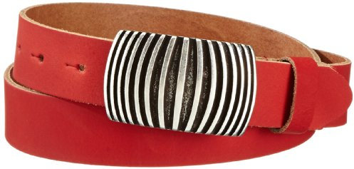MGM Damen Gürtel 970-9729, Gr. 80, Rot (rot)