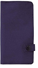 Lihit Lab A-7585-24 Stifteetui, schmal, 19 x 11 cm, Schwarz navy