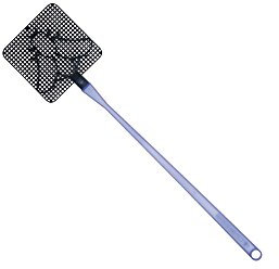 Kapo Tapette à Mouche - Simple et Efficace pour Eliminer les Mouches et Insectes - Toute l'Année - Intérieur et Extérieur - Plastique Souple - Couleur Aleatoire