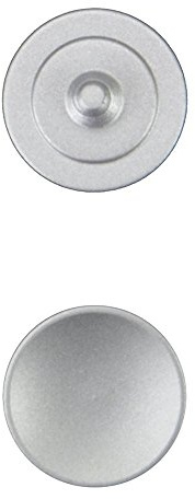 JJC SRB - Auslöser-Taste aus Metall für Fotokameras, Silber