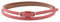 Damara Damen Super Schmal Poppig Jeans Kleid Belt Gürtel,Rosa