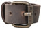 Gusti Lederriemen Leder - Mathias 17cm 2er Set Schnallriemen Spannriemen Riemen Schnalle kurzer Ledergurt Befestigung Pack 2 Stück Braun