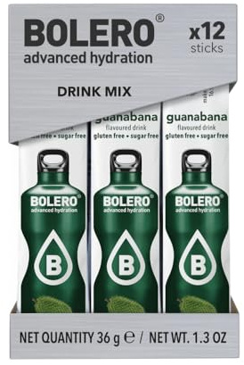 Bolero Poudre Sticks Guanabana 12 x 3 g