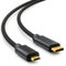 deleyCON 1,5m Câble USB-C vers Micro-USB - Charge et Données pour Smartphone, Tablette avec Micro-USB ou Adaptateur USB-C - Noir